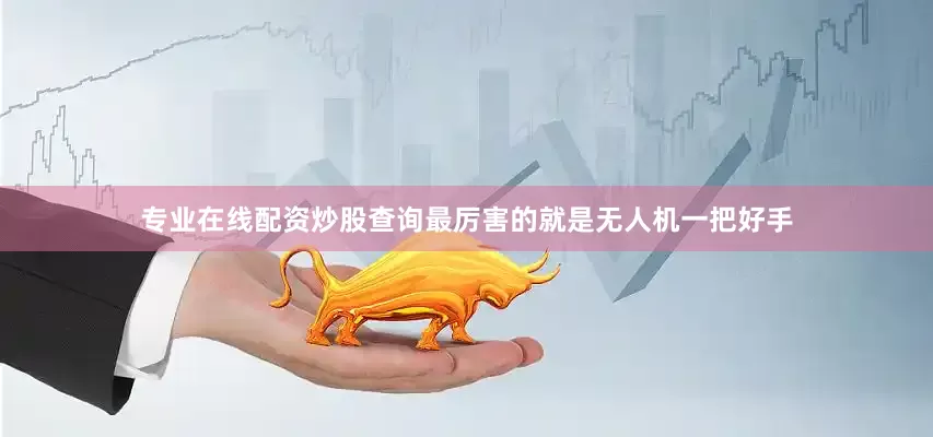 专业在线配资炒股查询最厉害的就是无人机一把好手